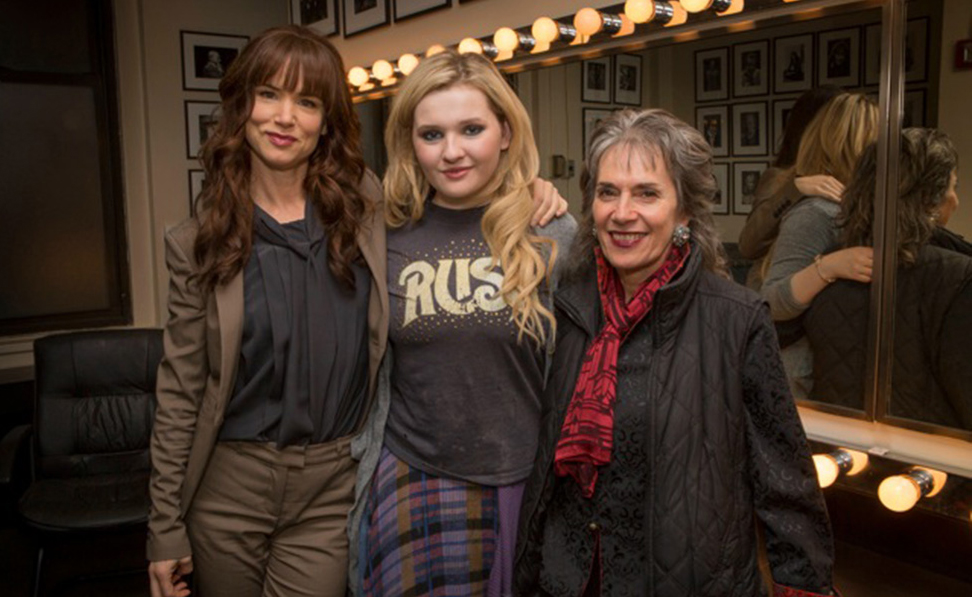 Juliette Lewis Abigail Breslin And Annette Insdorf At The New York City 92y Dorri Olds Writer Graphic Designer
